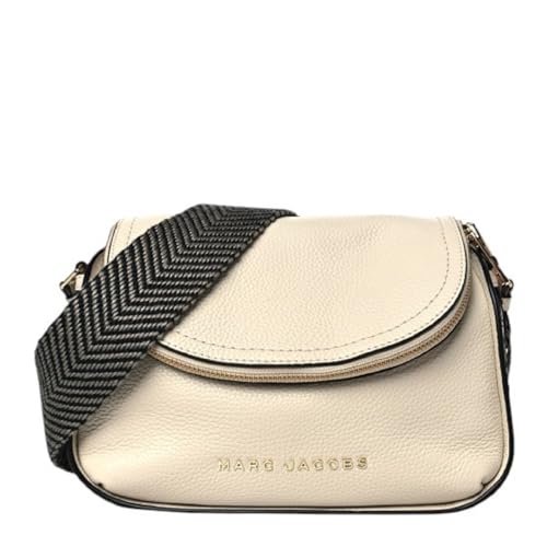 Marc Jacobs The Groove Leather Mini Messenger Crossbody Bag (Marshmallow)