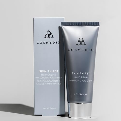 COSMEDIX Skin Thirst Hyaluronic Acid Moisturizer for Daily Skin Care - Hydrating Face Lotion, Pore Minimizer, Makeup Primer - For Smoother Skin - Contains Witch Hazel and Lecithin - Image 3