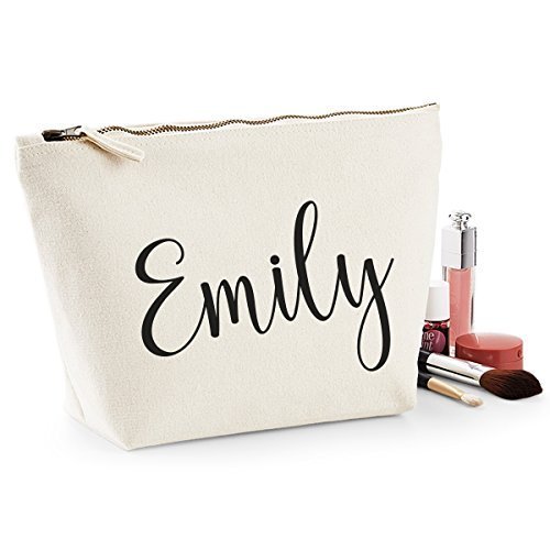 Personalized Name Makeup Bag Wash Travel Make Up Bag Organizer Cosmetics Bag