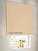 Produktbild Verdunkelungsrollo Seitenzugrollo Kettenzugrollo Rollo Verdunkelung 70 x 100 cm / 70x100 cm beige-karamell - Bedienseite links