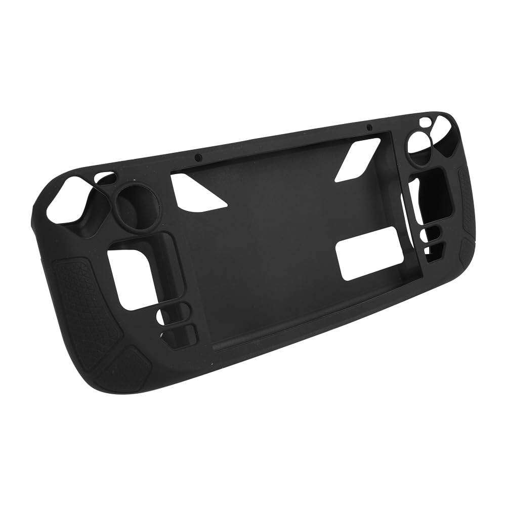 Custodia in Silicone per Steam Deck Host con Supporto, Custodia Protettiva in Silicone a Copertura Totale per palmare, Accessori per apparecchiature di Gioco
