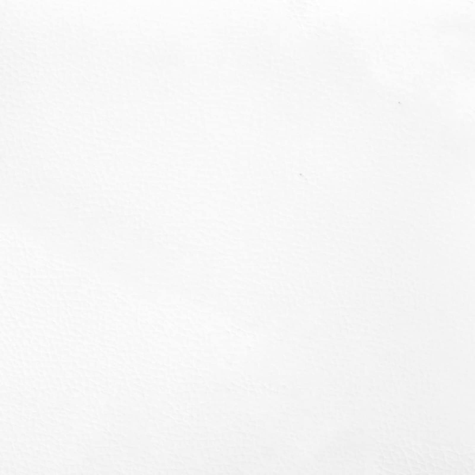 Gecheer Testiera Bianca in Similpelle, Spalliera Imbottita con Design Bottoni, Gambe in Legno Robuste e Stabili, 80x5x78/88 cm per Letto Singolo o Matrimoniale