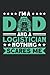 Produktbild I'm A Dad And A Logistician Nothing Scares Me: Logistik & Lager Notizbuch 6'x9' Lagerraum Logistiker Geschenk