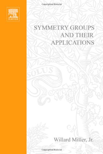 Symmetry groups and their applications, Volume 50 (Pure and Applied Mathematics)