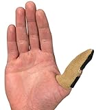 Treeline Leather Thumb Guard, Size Medium, Made in USA