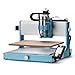 Genmitsu 3030-PROVer MAX CNC Router Machine with Linear Guide & Ball Screw Motion + MDF Grid Spoilboard, 360 x 300 x 12mm (14.2''x 11.8''x 0.4'')