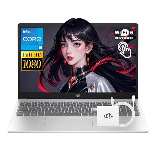 Image of HP 15.6 inch FHD Touchscreen Laptop, 10-Core Intel i5-1334U(Beat i7-1255U Up to 4.6GHz) 64GB RAM 2TB SSD, Win 11 WiFi6 Bluetooth5.4 Webcam Laptops-Computer for Business Gaming w /GM Accessory