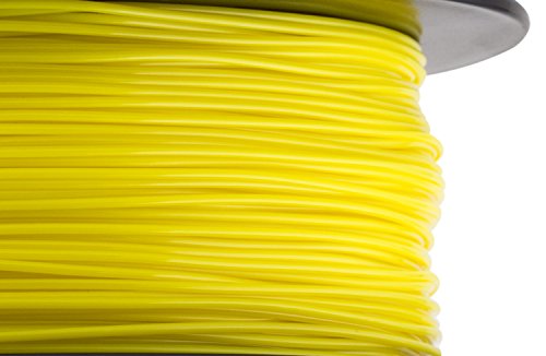 Image of HATCHBOX 3D PLA-1KG1.75-YLW PLA 3D Printer Filament, Dimensional Accuracy + /- 0.05 mm, 1 kg Spool, 1.75 mm, Yellow
