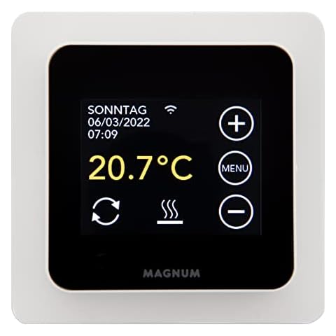 MRC WiFi Smart Thermostat/Room Controller with Floor Sensor for Underfloor Heating, Electric Heating, Convector, Tuya Smart App Cover