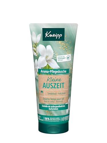 Kneipp Aroma-Pflegedusche Kleine Auszeit - Bewahrt die Feuchtigkeit der Haut - Rezeptur ohne Mikroplastik- vegan - 200ml