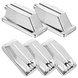 UPKOCH Lot De 5 Oreilles De Tambour Rectangulaires En Métal Argenté, Cosse De Tambour à...