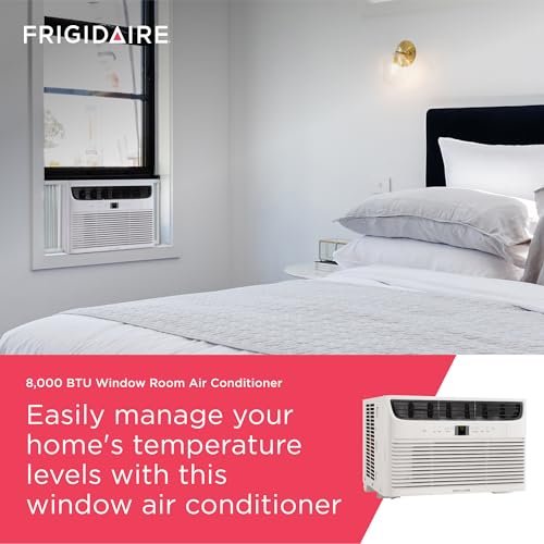 image for Frigidaire 8,000 BTU Window Air Conditioner with Remote Control, Cools