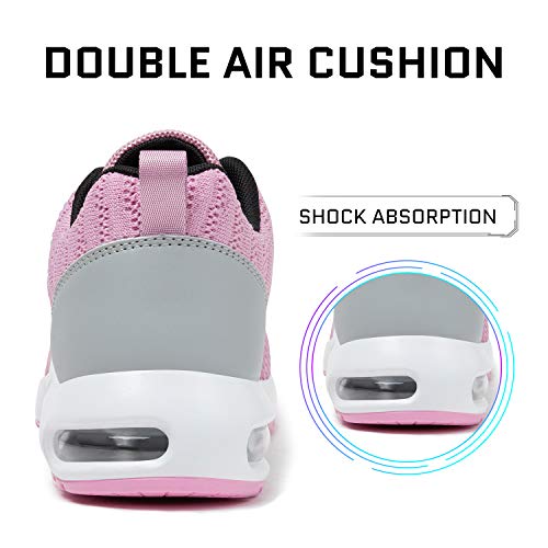 Image of Mishansha Womens Sneakers Air Cushion Running Tennis Shoes Women Lightweight Arch Support Walking Shoes