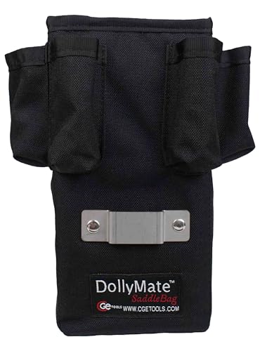 Alforja DollyMate para motocicletas, fabricada en nailon, color negro, con cierre magnético y 2 compartimentos miniatura 7