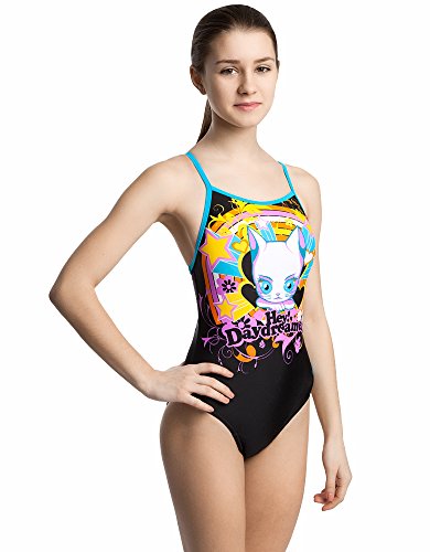 Costume fille Mad Wave swimsuit pour natation en piscine et club