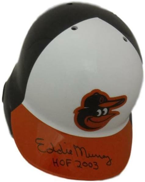 Eddie Murray Autographed Baltimore Orioles Replica Batting Helmet HOF JSA 15162 - Autographed MLB Helmets