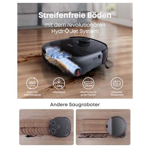 eufy Omni E25 Saugroboter mit Wischfunktion