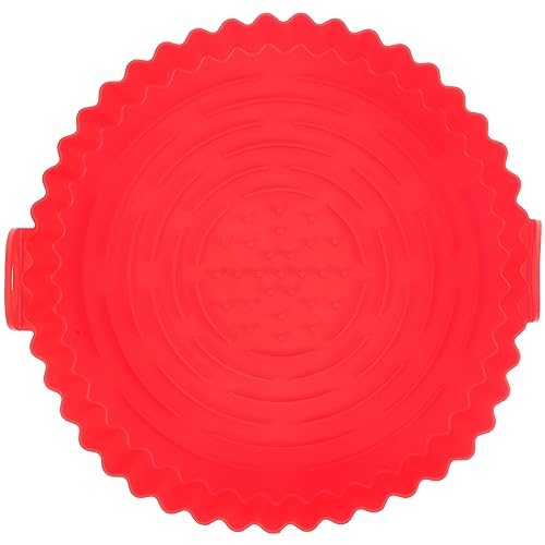 VERDANVERSE Silicona Freidora de Aire Reutilizable Resistente Calor Cocción sin Aceite Accesorio Práctico Barbacoas y Horneado Microondas Color