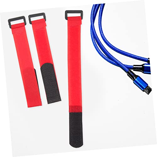 Holibanna 20 piezas Cinta para atar cables y organizar bajo el escritorio para gestión de cables miniatura 5