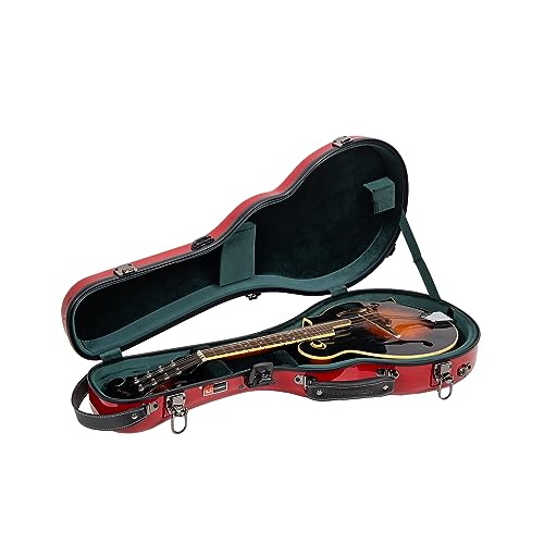 CRF2020 マンドリンケース, レッド , Universal Mandolin, モダン。
