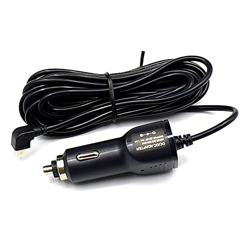 Image of Pruveeo Mini USB Port Car Charger Power Cord Adapter 5V 3A for D90-4CH /D30H Dash Cam