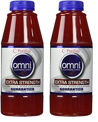 Heaven Sent Omni Cleansing Drink Fruit Punch, 16 Fluid Ounce (Pack of 2)