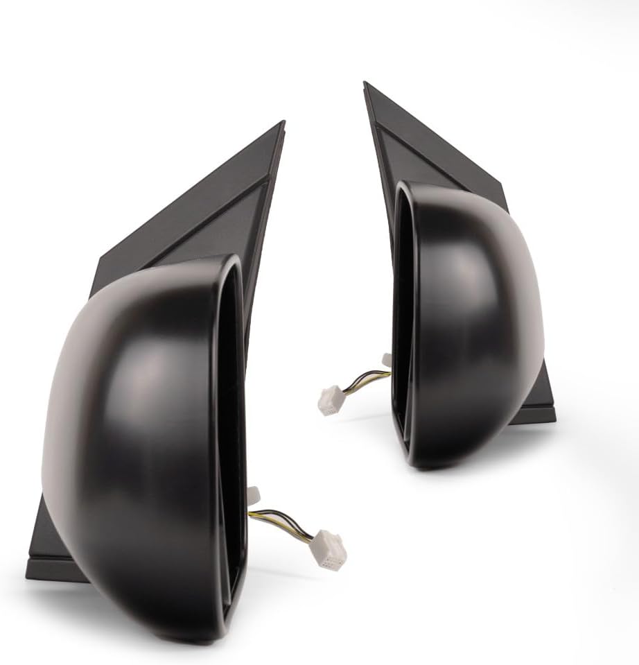 For Toyota Sienna 2004-2010 Door Mirror Driver and Passenger Side | Pair | Power | Heated | Paint To Match | Replacement For TO1320205, TO1321205 | 87940AE020, 87910AE020