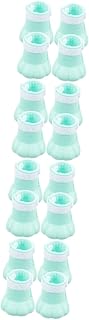 NOLITOY 16 Peças Capa De Pé De Gato De Silicone Capa De Sapato De Silicone Capa De Unha De Gato Sapatos De Gato Para Gatos Use Botas De Gato Para Evitar Arranhões Botas Para Gatos O
