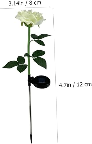 Miniatura 6 de UKCOCO 6 Pcs Solar Light Ground Lights for Outside Lampara Solar para Exterior Led Garden Lights Solar Plant Lights Flower Stake Garden Landscape