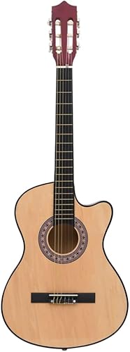 Miniatura 6 de CUMYZO Juego de 12 guitarras acústicas occidentales recortadas con 6 cuerdas de 38 pulgadas, 8.0lbs8.03 libras