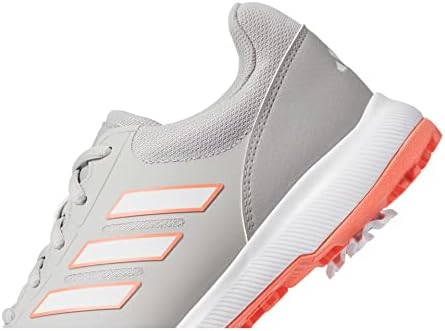 adidas Women's W TECH Response 3.0 Golf Shoe, Grey Two/FTWR White/Coral Fusion, 8 | Image 4