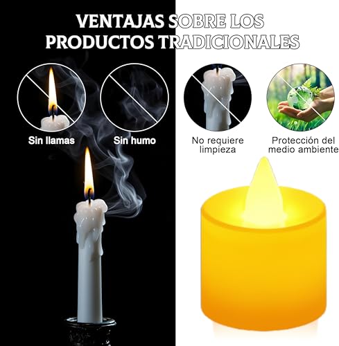Velas con pilas 24 Imagen adicional