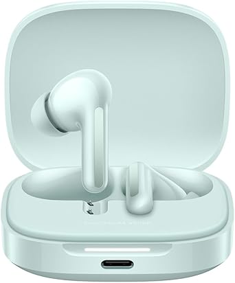 Xiaomi Redmi Buds 6 Wireless Earphones, Thin and Light Body, 49 dB Active Noise Cancelling, 3D Audio, Google Fast Pair, 42 Hours Music Playback, Multi-Mode ANC Compatible, One-Touch Shooting Mode