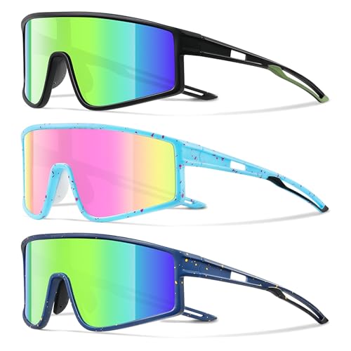 Image of Kids Polarized Sunglasses Youth Baseball Sun Glasses for Boys Girls
