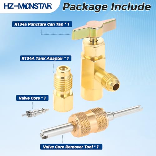 R134a Can Tap Puncture Style, Dispensador Refrigerante miniatura 7