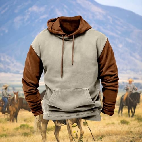 ZOCANIA Christmas Hoodie Men Long Sleeve Mens Graphic Hoodies Xmas Sweatshirts Plus Size Pullover Gifts with Pockets2