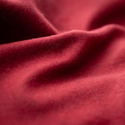 Image of Arcturus Military Wool Blanket, Warm, Thick, Washable Wool Blanket for Camping, Outdoors, Tailgating, Stadium, Picnic, Hunting, Travel & Bushcraft Survival Gear, Large, 64 inch x 88 inch, 4.5 lb, Wine