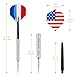 Accmor Metal Tip Darts, Steel Tip Darts, Professional Metal Darts, Darts Metal Tip Set, Metal Darts for Dartboard,18 pcs ﻿