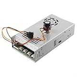 200A DC Motor Speed Controller, 12-48V High Power Governor, Bidirectional Forward Reverse Speed Control Module for DC Brush Motor Reducer, Industrial for PWM Motor Controller