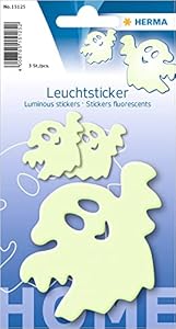 HERMA 15125 - Pegatinas de pared fluorescentes, paquete de 3