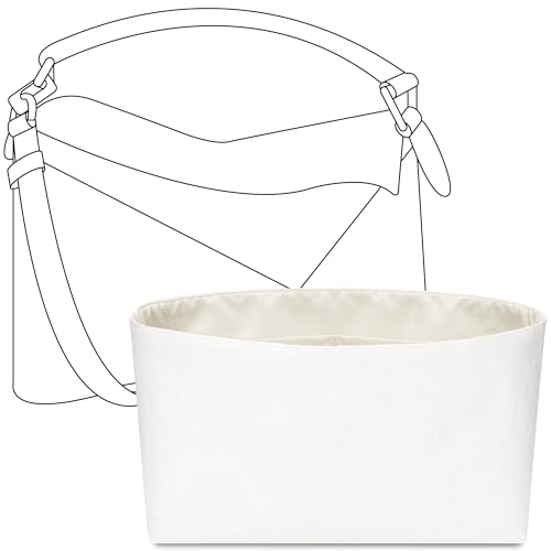 FANJI Project Tote Bag Organizer Insert for LOEWE Puzzle Mini, Custom Fit Inside Premium Craie Lightweight WaterResistant Purse Insert