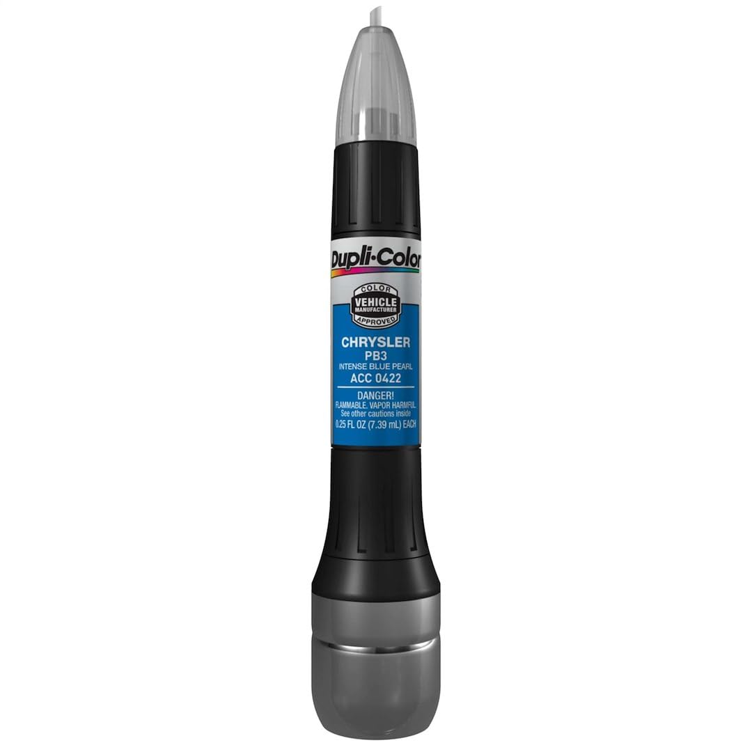 Dupli-Color ACC0422 Scratch Fix All-In-1 Exact-Match Automotive Touch-Up Paint – Chrysler Intense Blue Pearl – 0.25 oz. Paint Pen