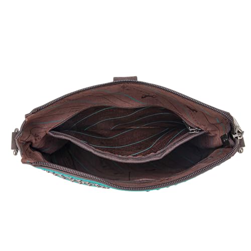 Image of Montana West Western Crossbody Bags for Women Embroidered Denim Collection Purses