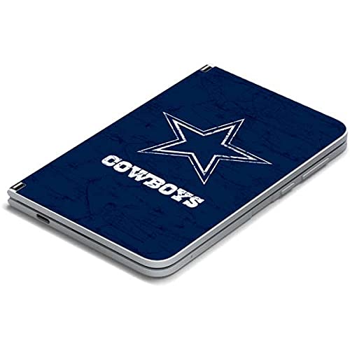 Skinit Tablet Decal Skin Compatible with Surface Duo - Officially Licensed NFL Dallas Cowboys Distressed Design