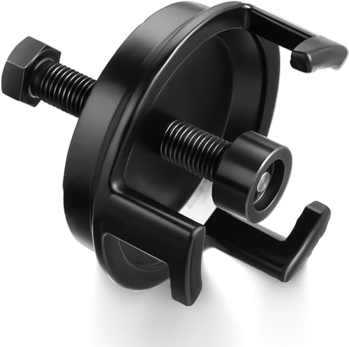 ISINSWIFT 25264 Harmonic Balancer Puller LS Crank Pulley Puller Compatible for GM, Chrysler, Jeep, Dodge, Quickly Remove LS Harmonic Balancers without Tapped Holes