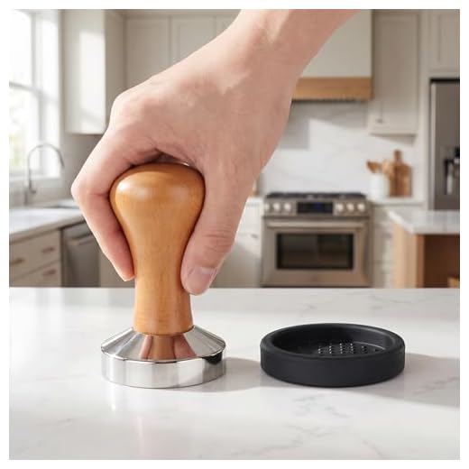 Tamper Barista de Café Expresso Premium