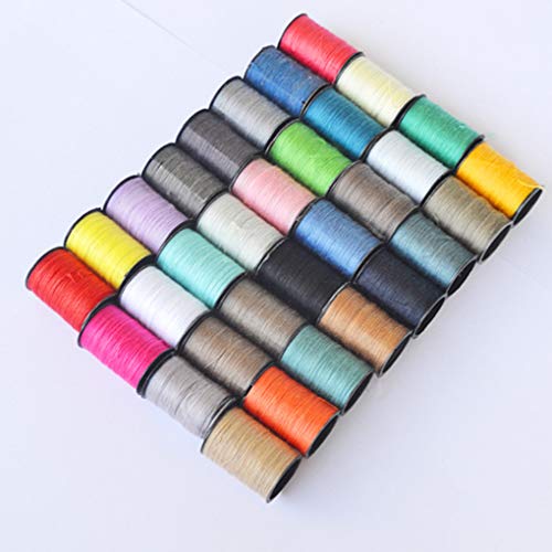 Yihaifu 60pcs / set Sewing Thread Set Household Crafting Machine Discussie Electric Crafting Naaimachine Metal Klossen… - Image 7