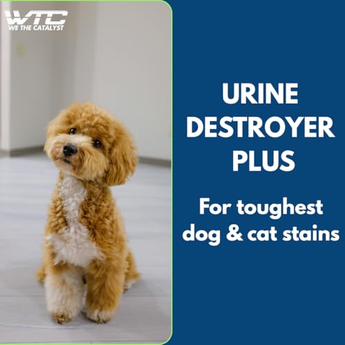 Image of WTC Urine Destroyer Plus Dog, 500 ml, Enzymatic Formula, Quick Action-Cleans,Deodorizes, Disinfects & Home,Pet Areas,Garden & Doctor clinics | Dog Potty and Pee Area Cleaner | Urine Odour Remover