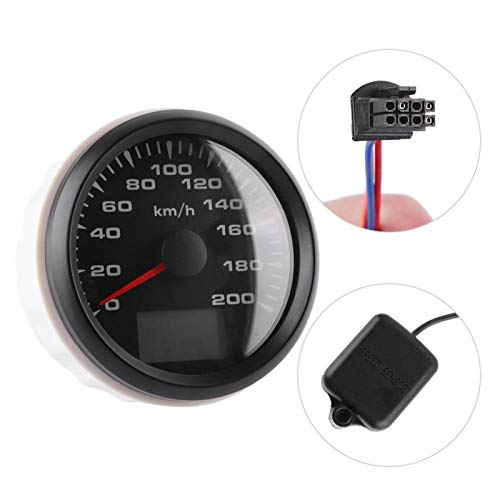Sensitive Speedometer 200km / h, Speedometer 200km / h Speedometer Boat for Motorcycle Buggy Mainstr