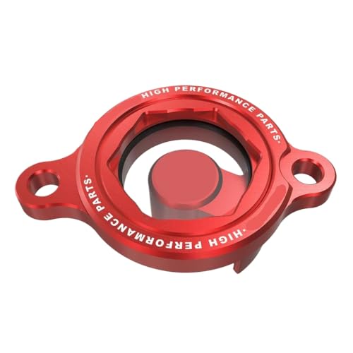 Tapa de filtro de aceite transparente compatible con CRF250R y CRF450R 2017-2025